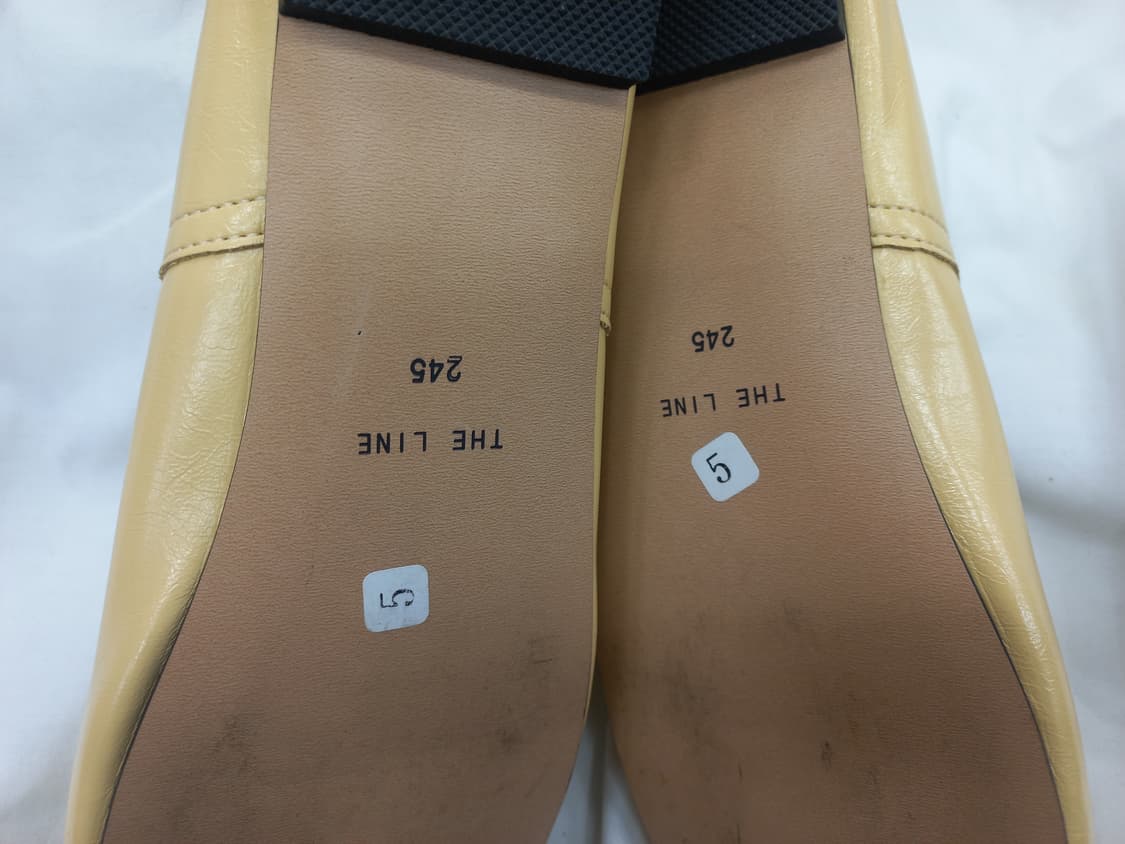 더라인 옐로우 플랫슈즈 245mm 상품이미지6