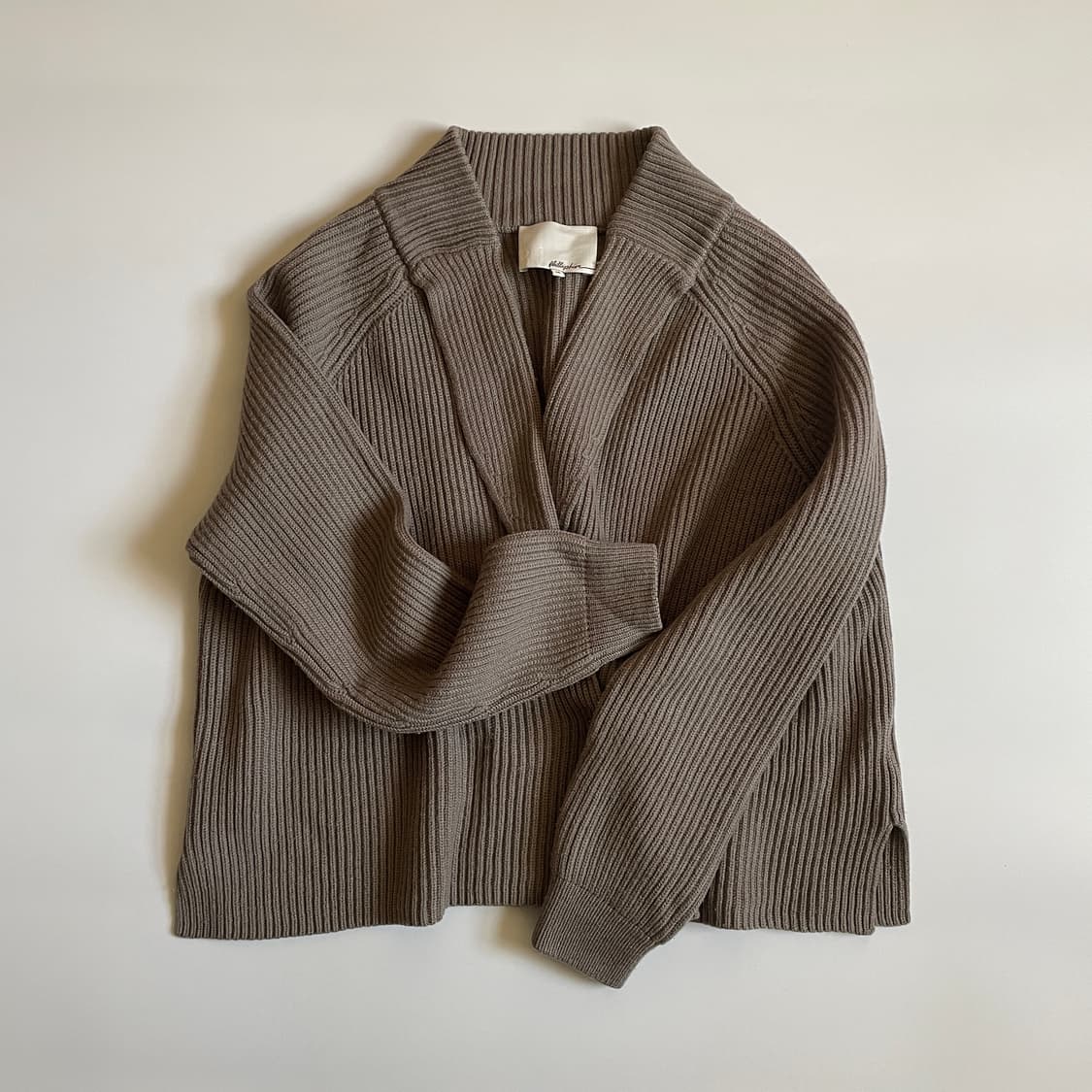 필립림 원버튼 가디건 M 상품이미지2