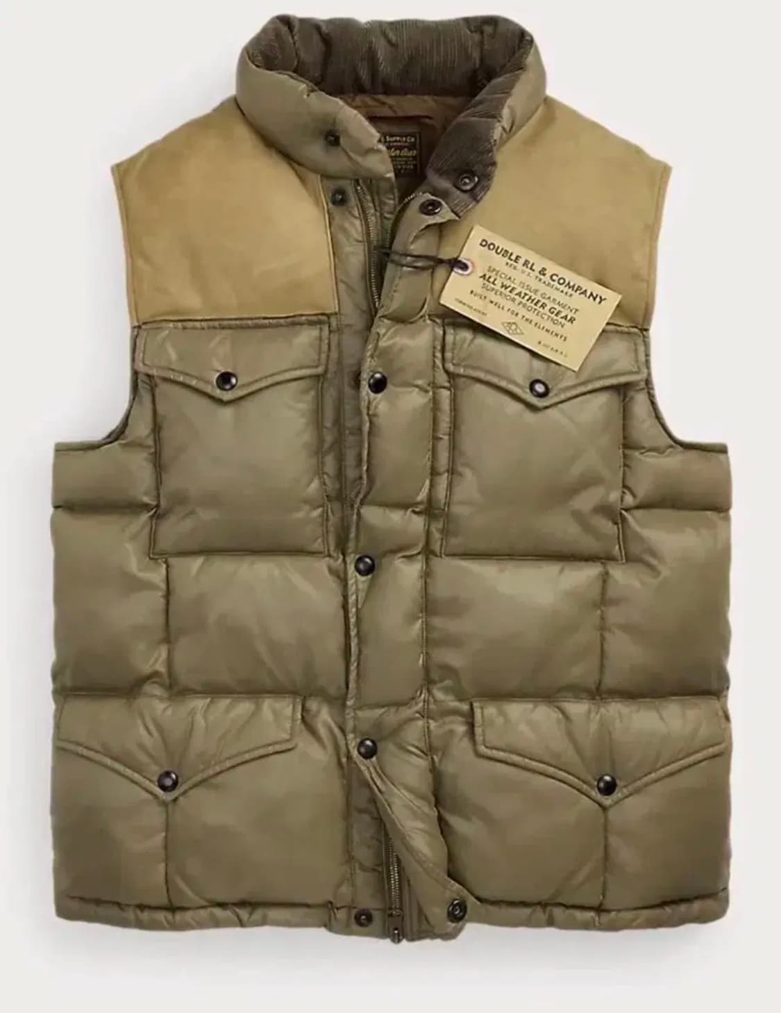 더블알엘 패딩 베스트. 패딩조끼 S  상품이미지1
