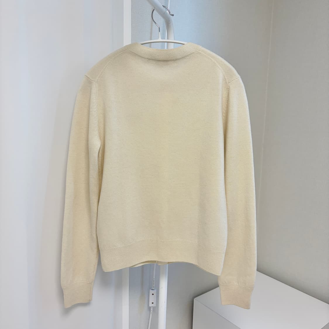 꼼데가르송 플레이 화이트 와펜 가디건  상품이미지4