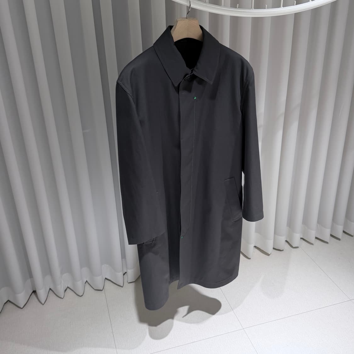 (A+/52) / 에르메스 그레이 트렌치 코트 상품이미지3