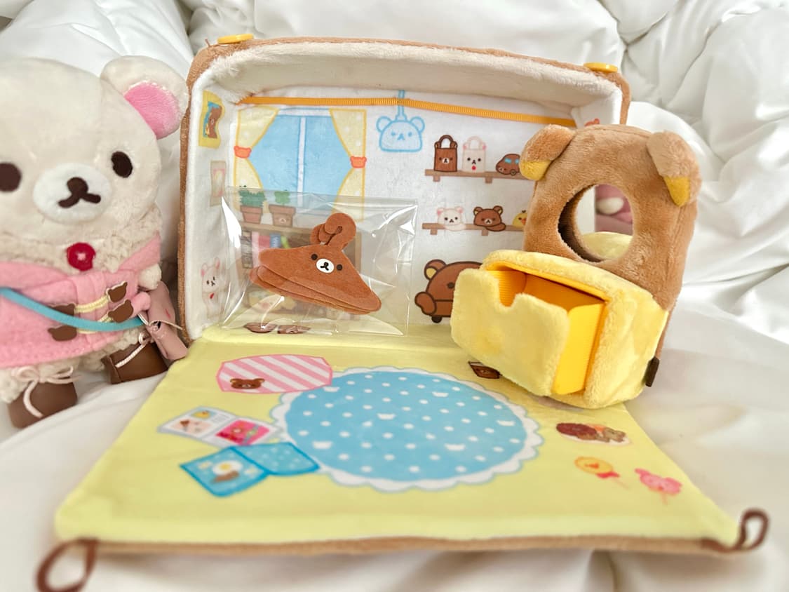 산엑스 희귀 리락쿠마 방 언제든지 함께 인형 촬영 화장대 풀세트 상품이미지1