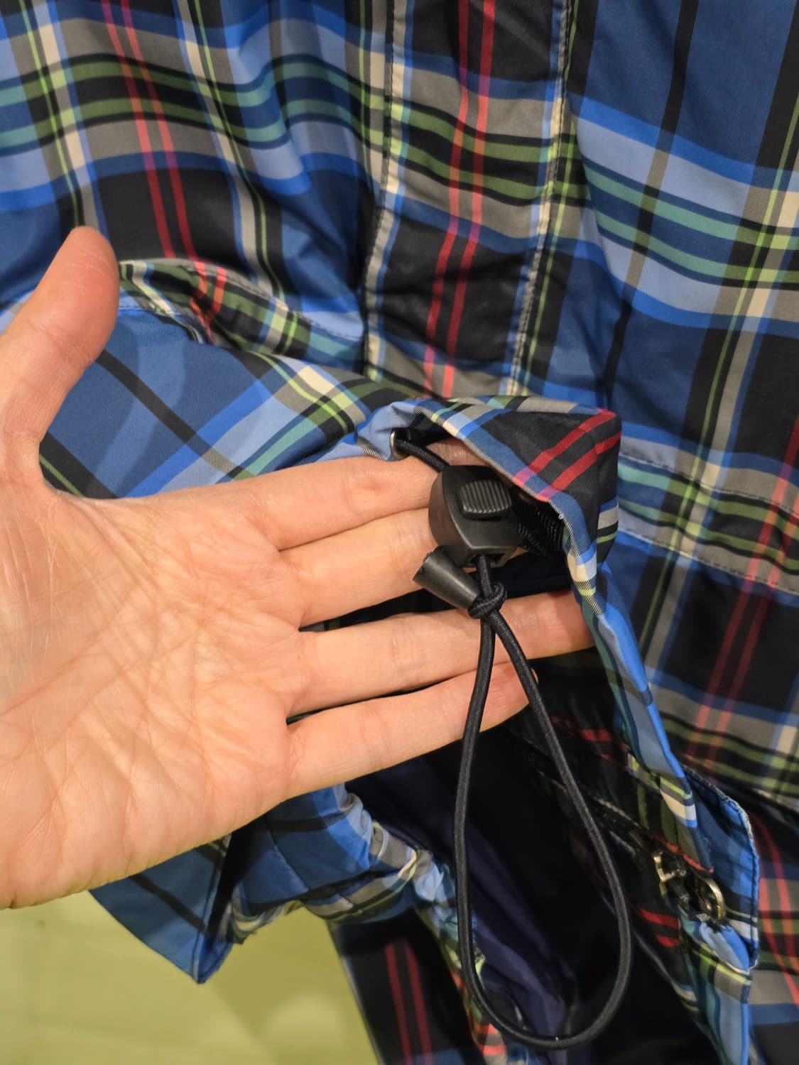 Y2K 폴로 스포츠 랄프로렌 체크 후드 자켓 95 상품이미지7