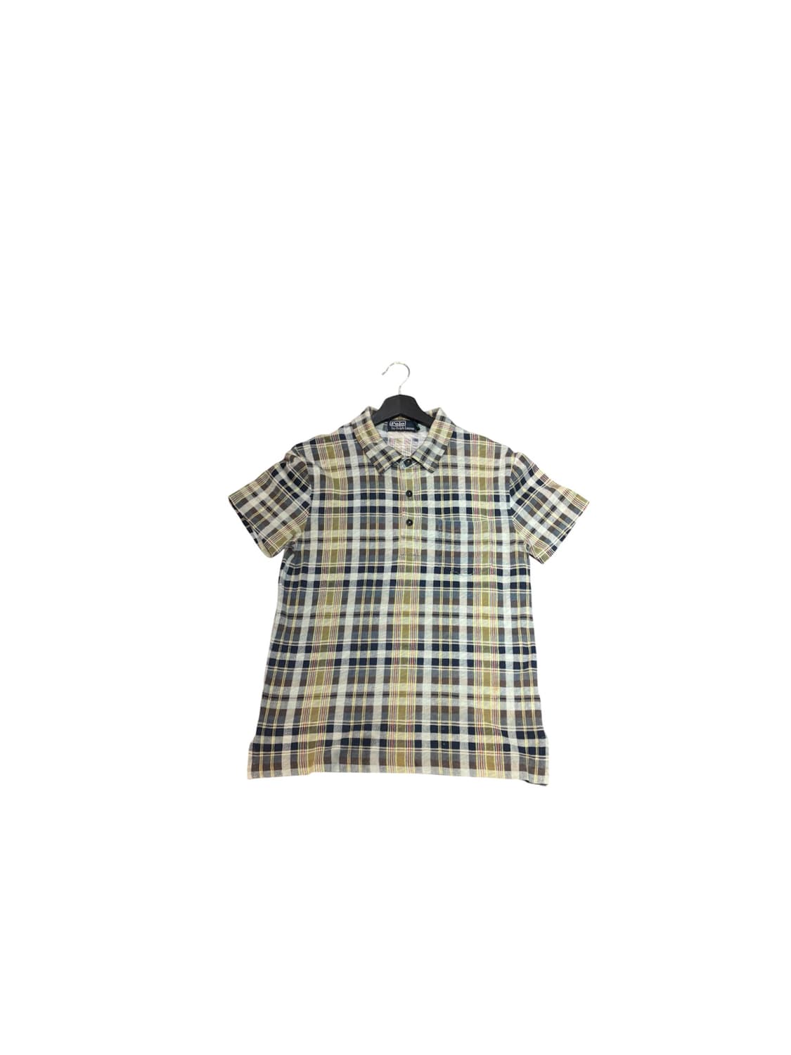 폴로 랄프로렌 체크 반팔 카라티 티셔츠 M사이즈 상품이미지1