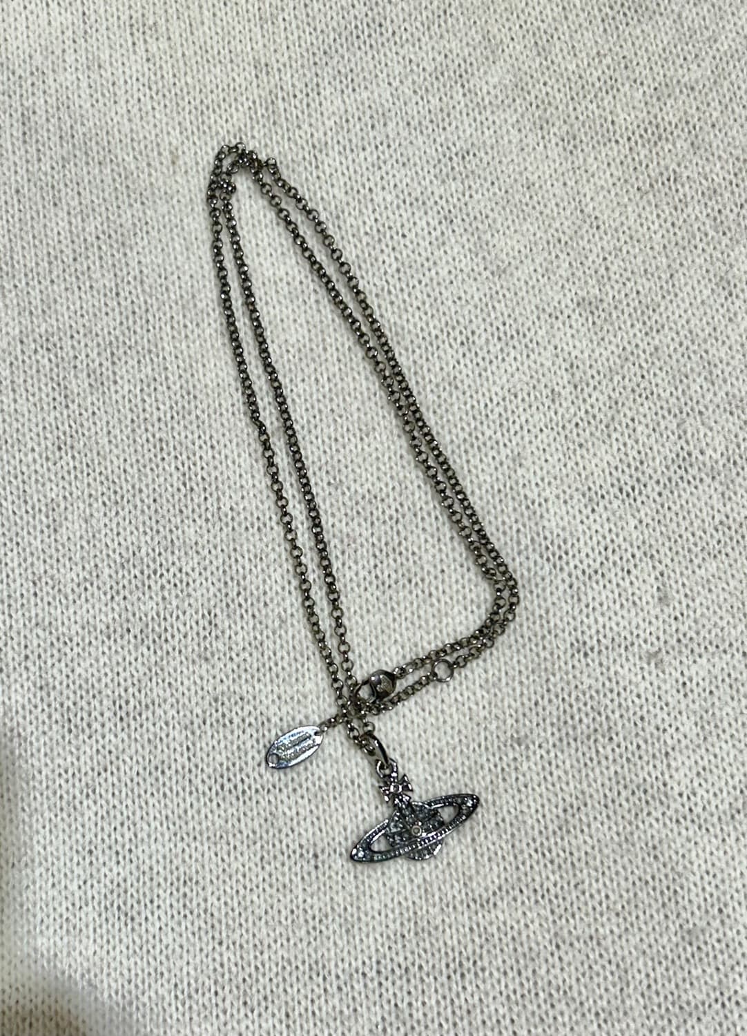 vivienne westwood 비비안 웨스트우드 orb 흑장 목걸이 상품이미지2