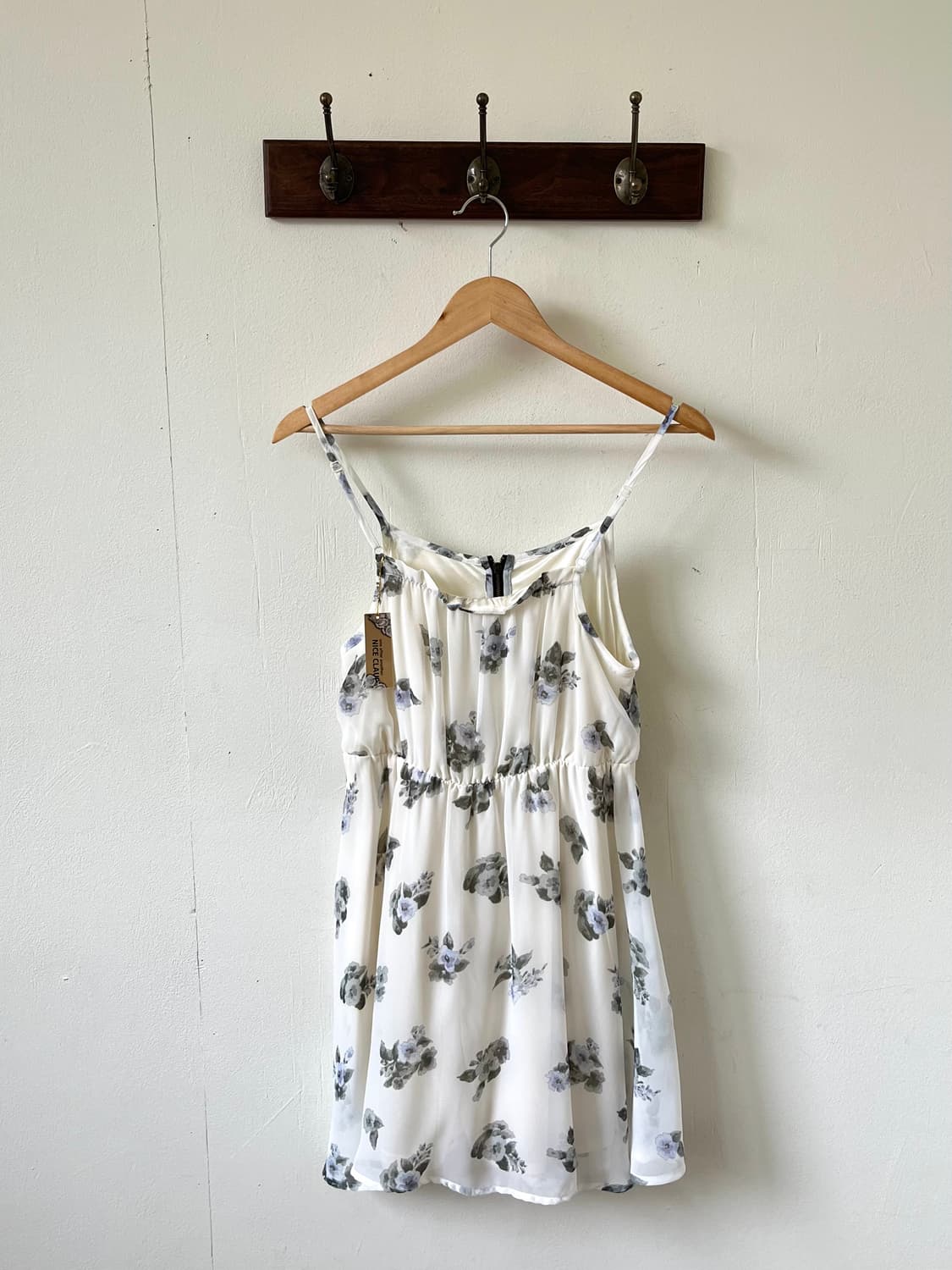 NICE CLAUP 플라워 원피스 상품이미지1