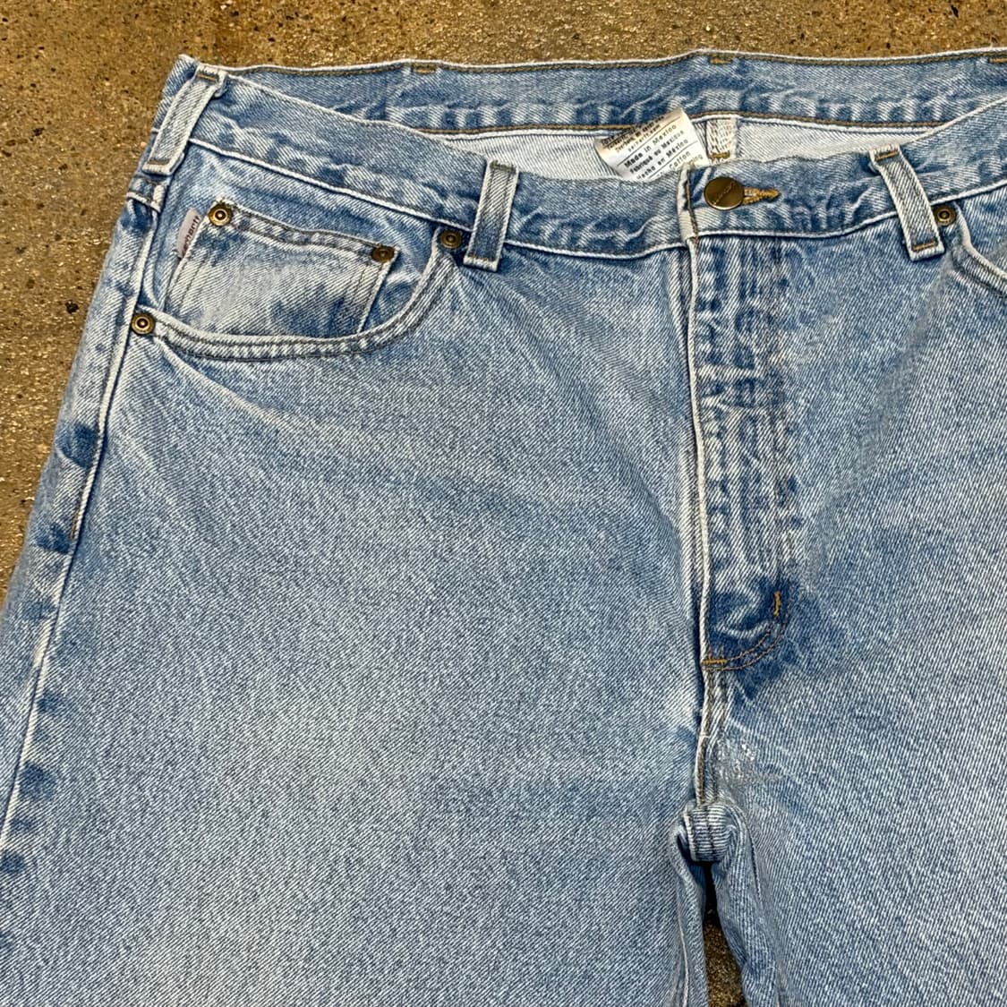 00s 미국 빈티지 칼하트 청바지 데님팬츠 상품이미지3