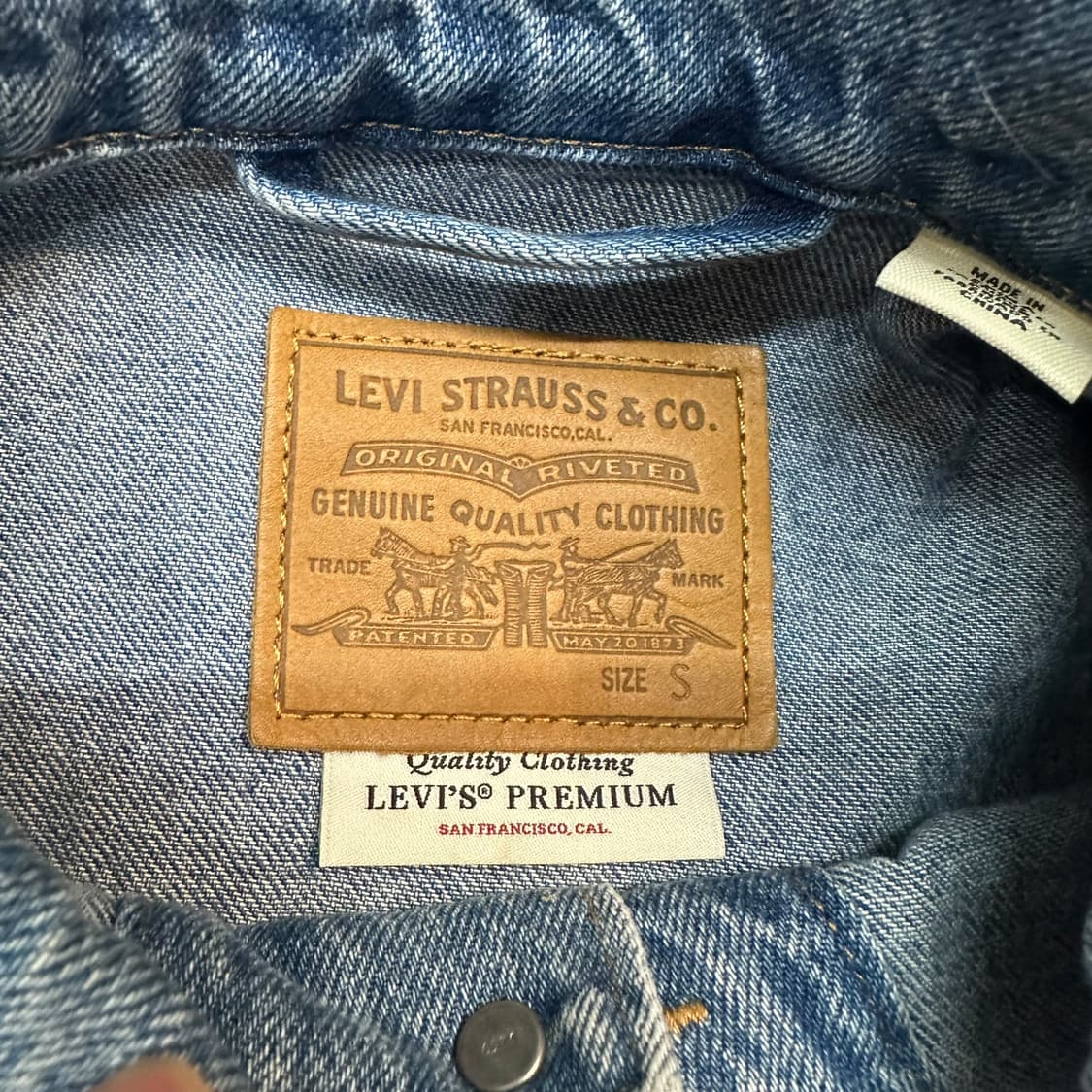 리바이스 트러커 데님 자켓 상품이미지5