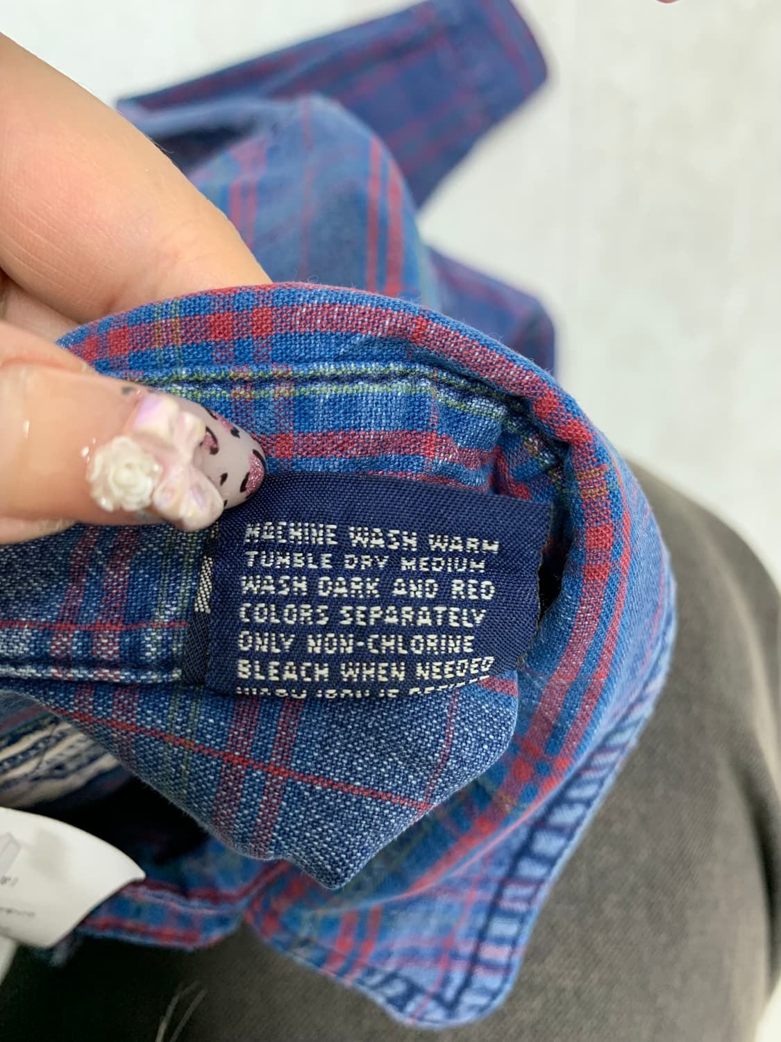 Lee  체크데님셔츠 #733 상품이미지6