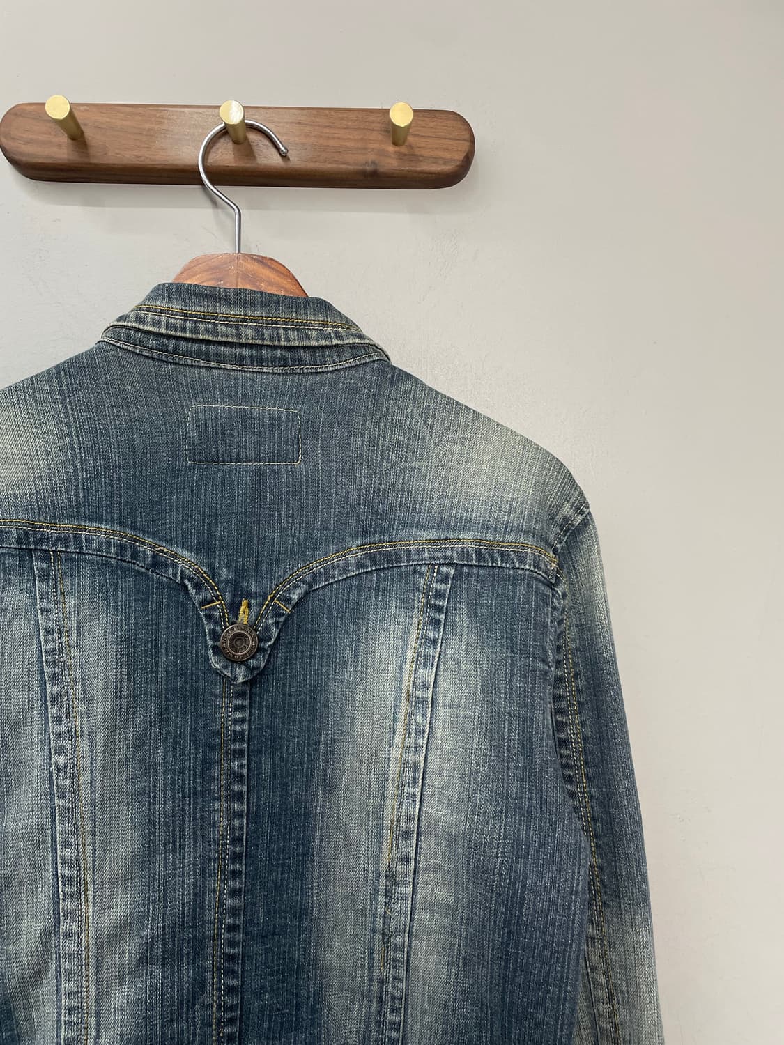 빈티지 데님 워싱 자켓 H1286 상품이미지5