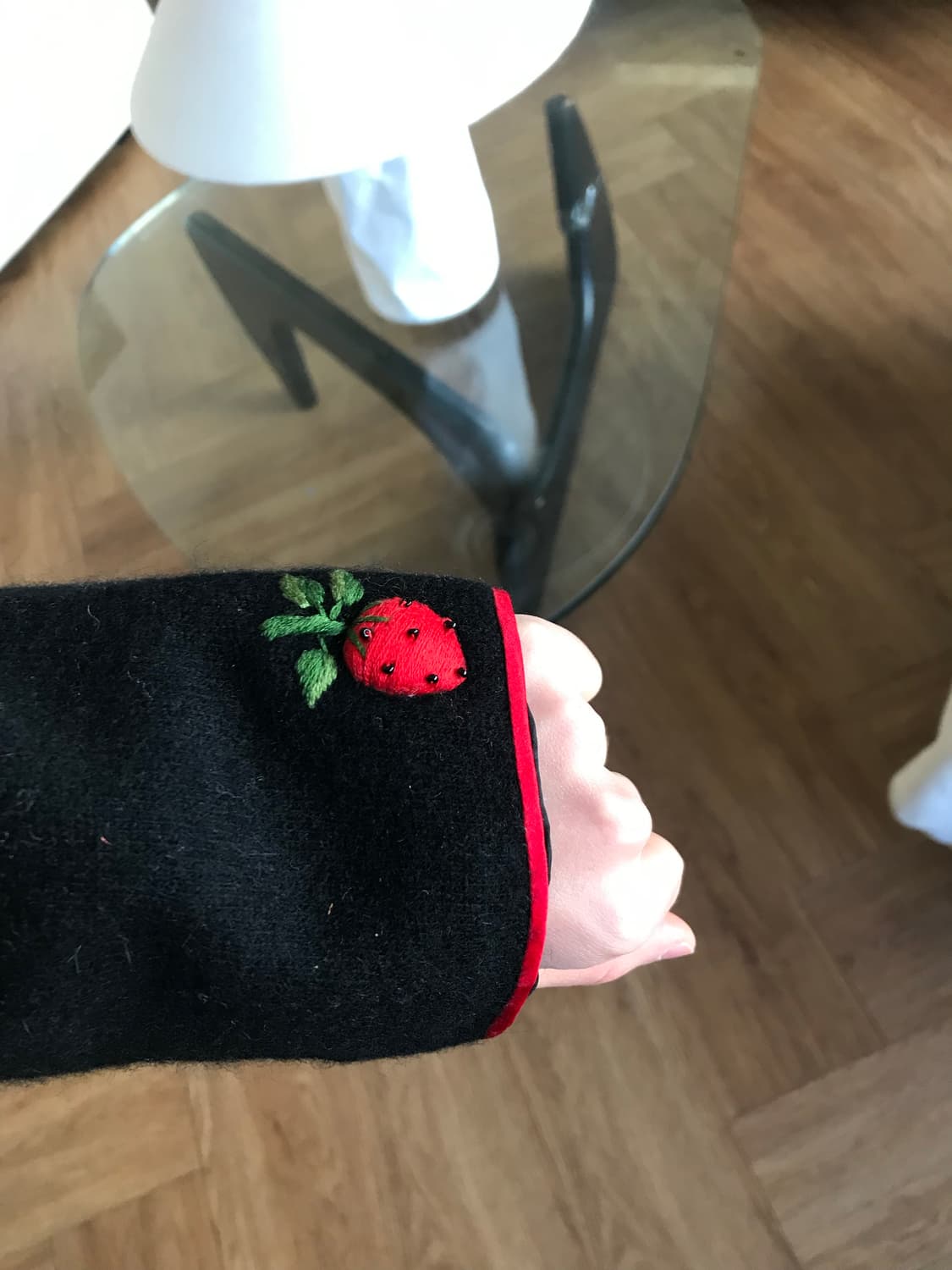 vintage patter cardigan 상품이미지5