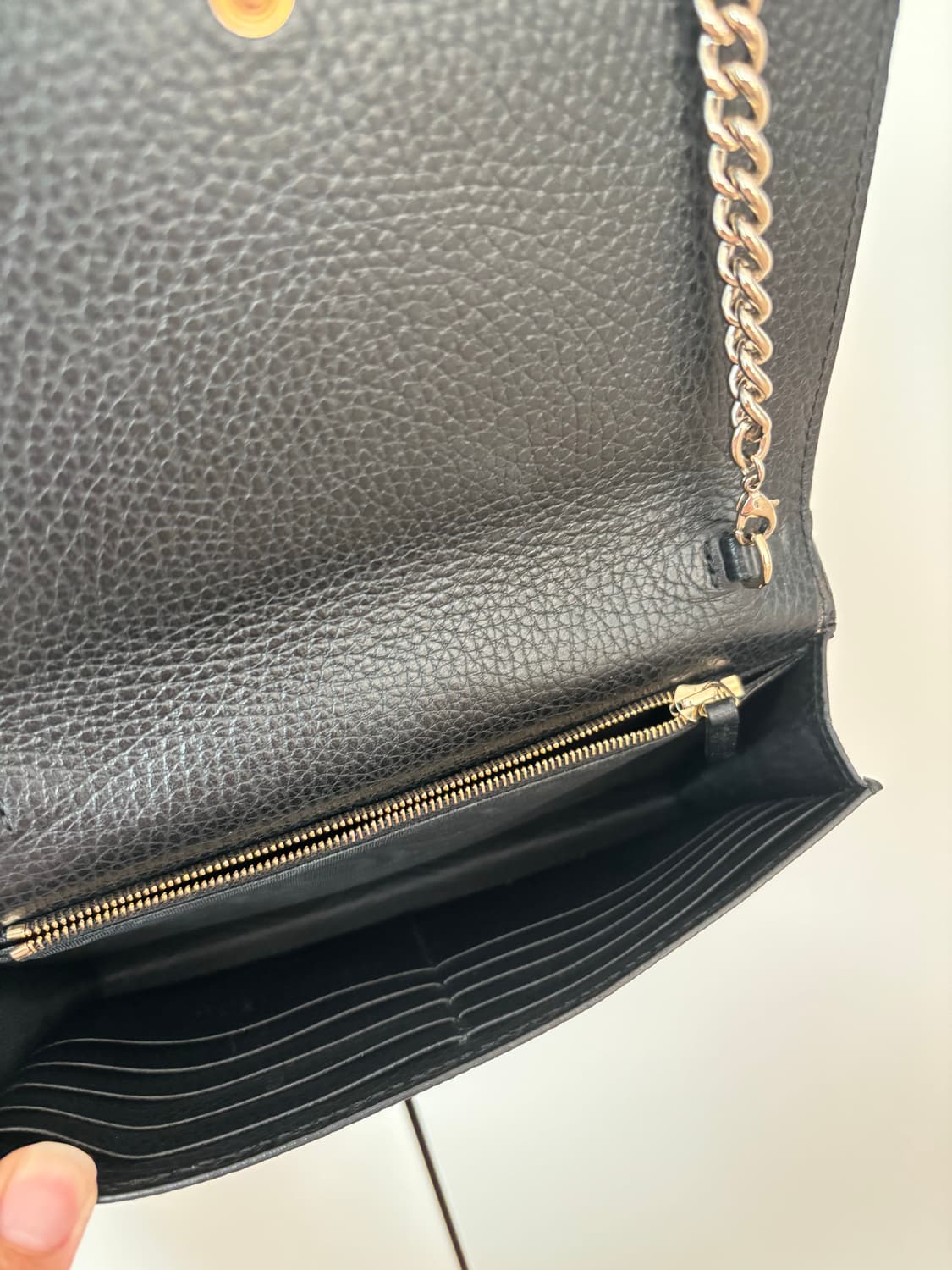 구찌 인터로킹 미니 체인 크로스백 겸 숄더백 상품이미지6