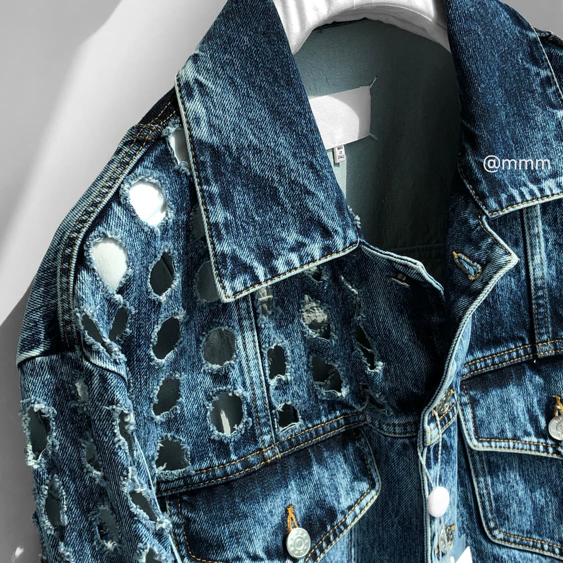 마르지엘라/벨티드 데님 자켓 상품이미지3