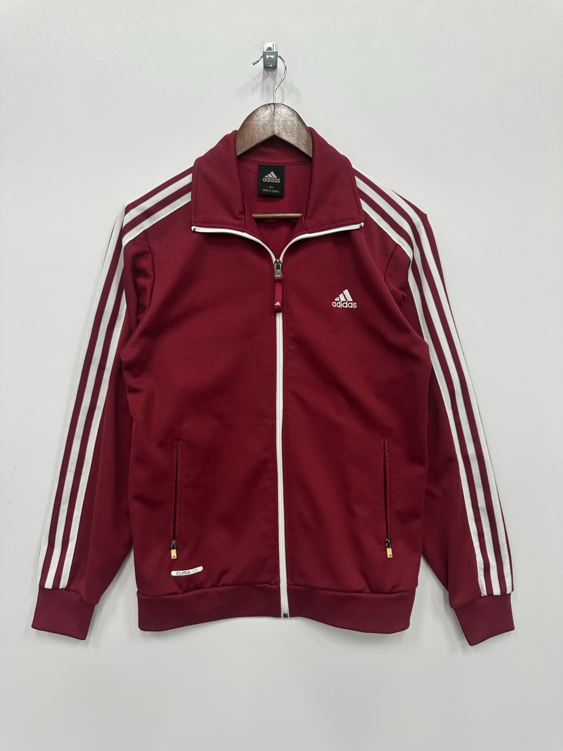 아디다스 버건디 마샬아츠 져지 트랙탑 상품이미지1