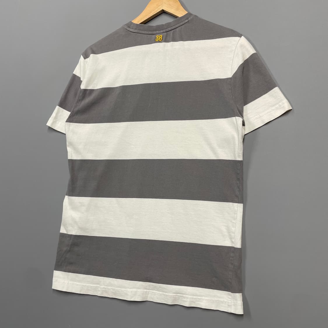 캉골 단가라 반팔티 그레이 M [052304] 상품이미지7