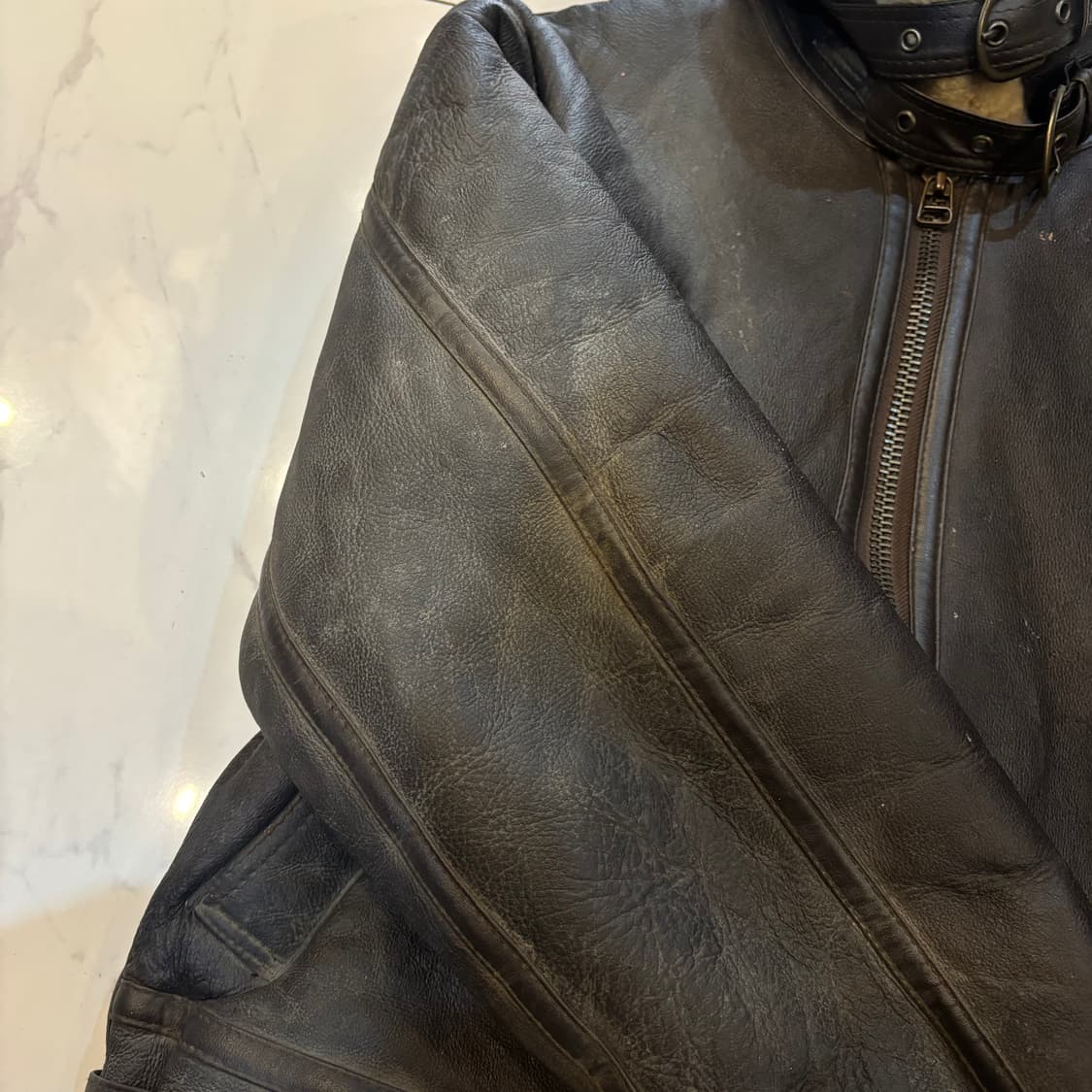 B-3 양가죽 무스탕 자켓  상품이미지6