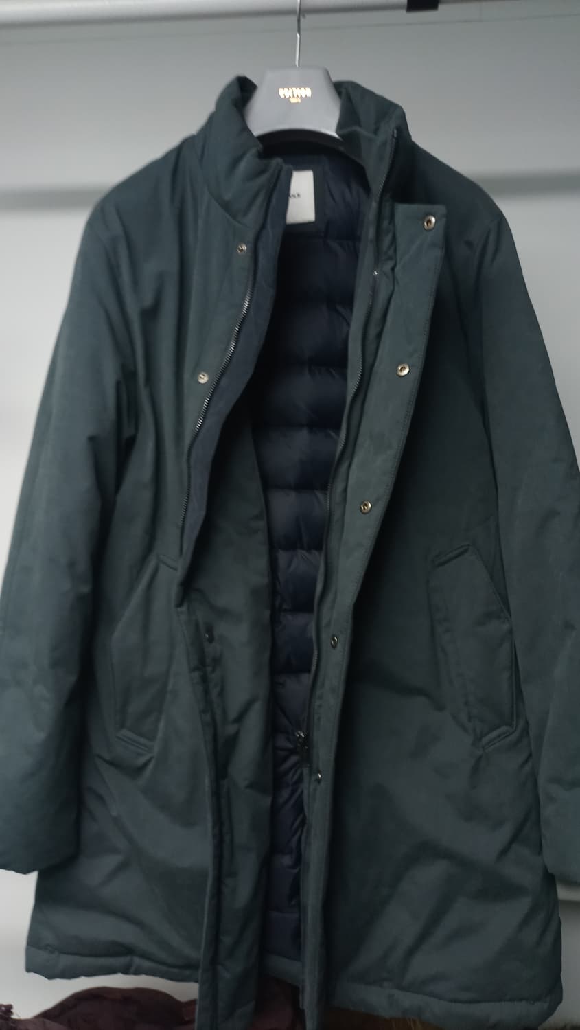 신품급 빈폴 구스다운 패딩 코트 상품이미지7