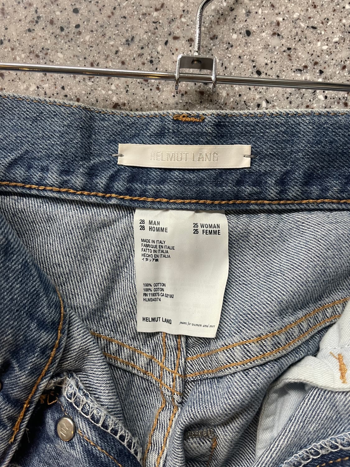 HELMUT LANG 헬무트랭 스트레이트진 상품이미지2