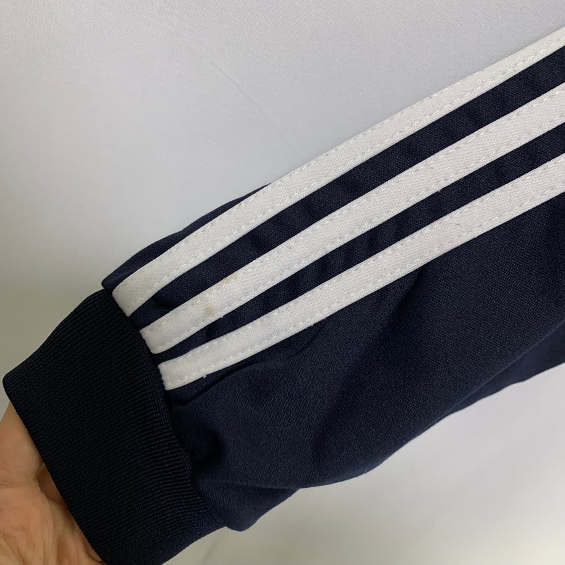 아디다스 빈티지 져지 트랙탑 네이비 y2k 남녀공용 상품이미지3