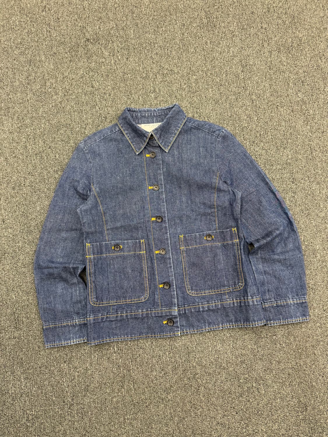 6)Marc Jacobs 빈티지 여성 데님 커버올 자켓 상품이미지1
