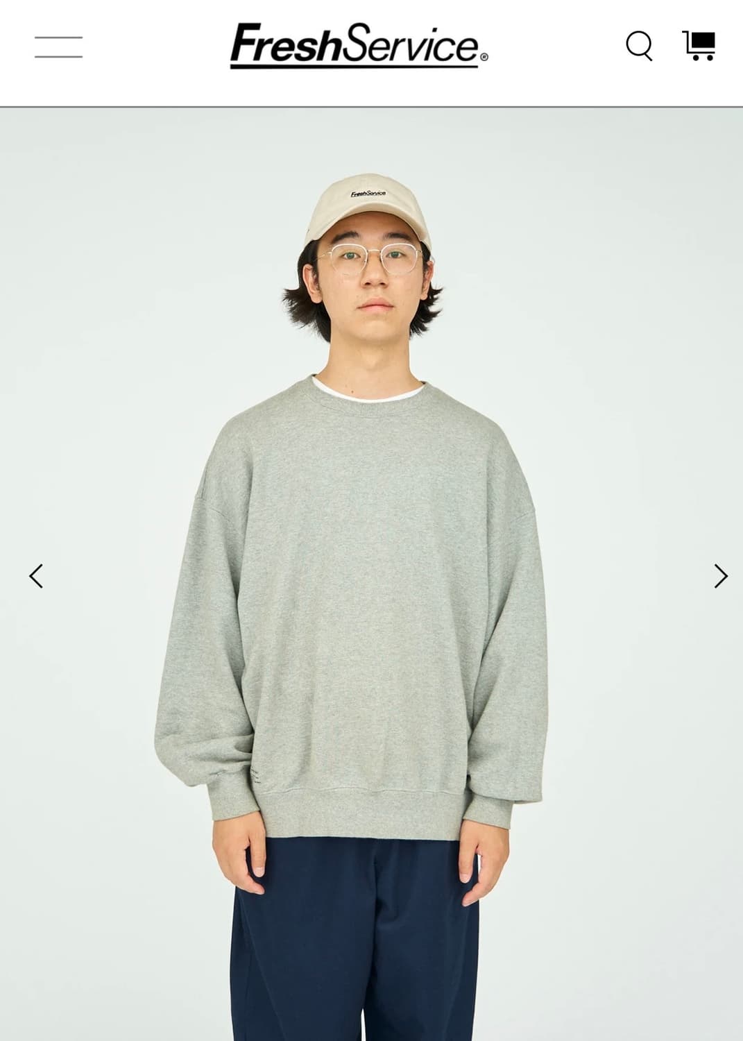 Freshservice light oz crew neck sweat 상품이미지5