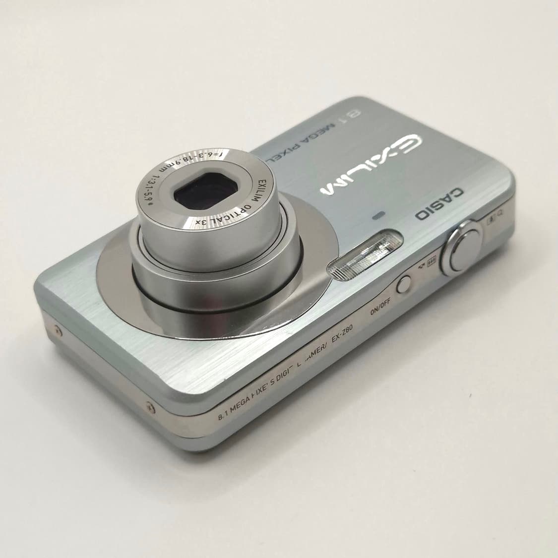 ☁️풀박미품🩵카시오 엑슬림 EX-Z80 스카이블루 상품이미지3