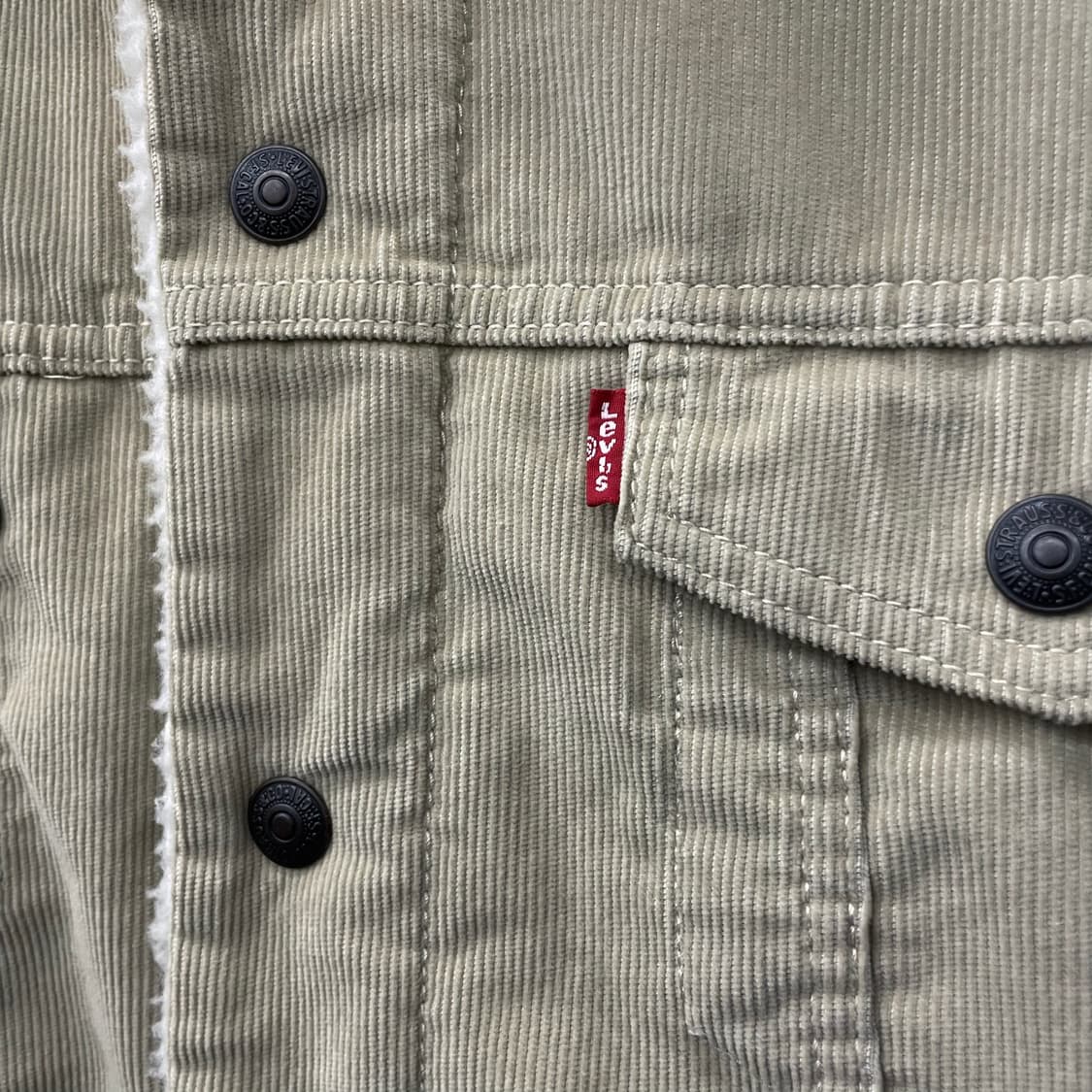 리바이스 스탠다드 코듀로이 쉐르파 자켓 상품이미지4