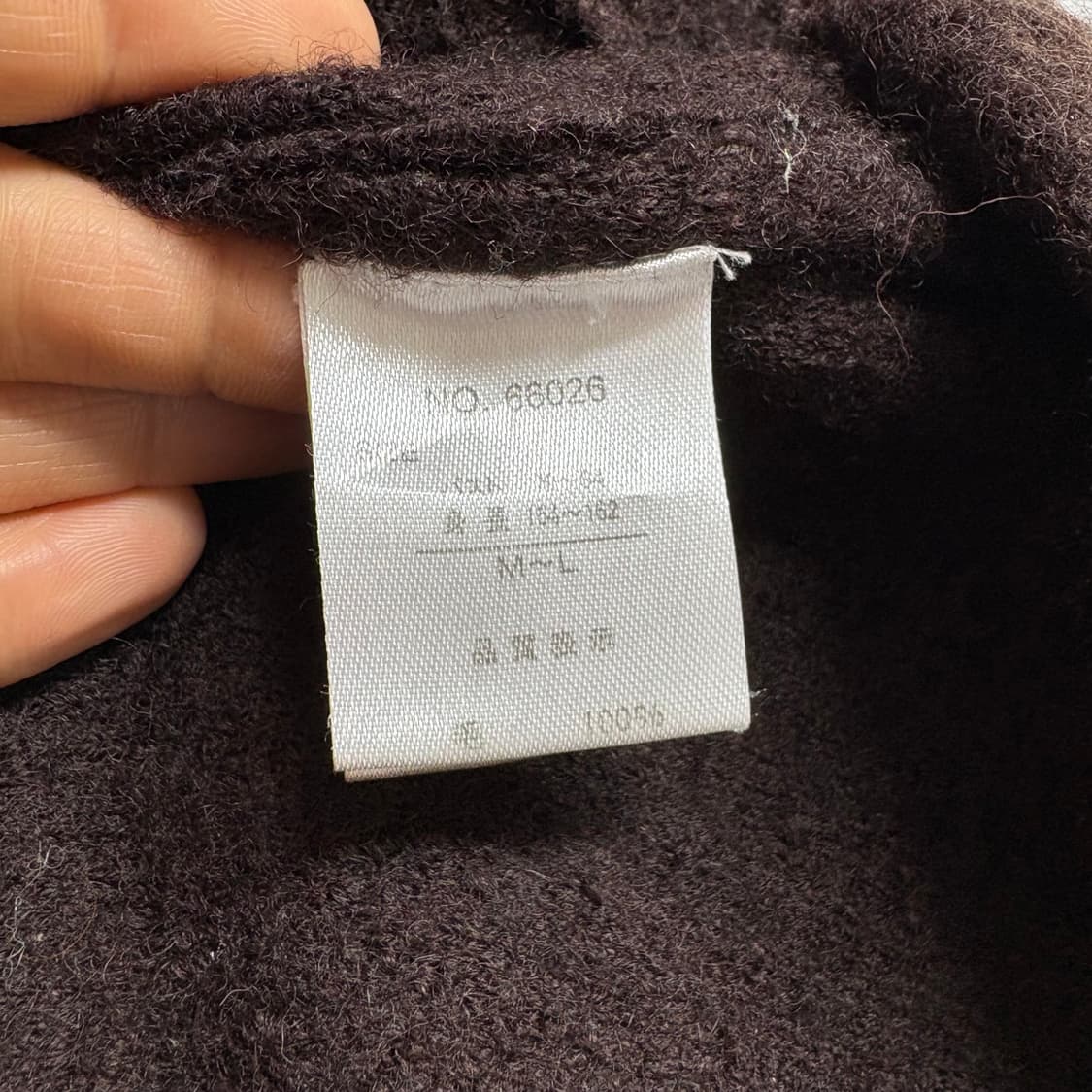 zisso 브라운 울 패치 모리걸 페어리 자켓 JPN 상품이미지5