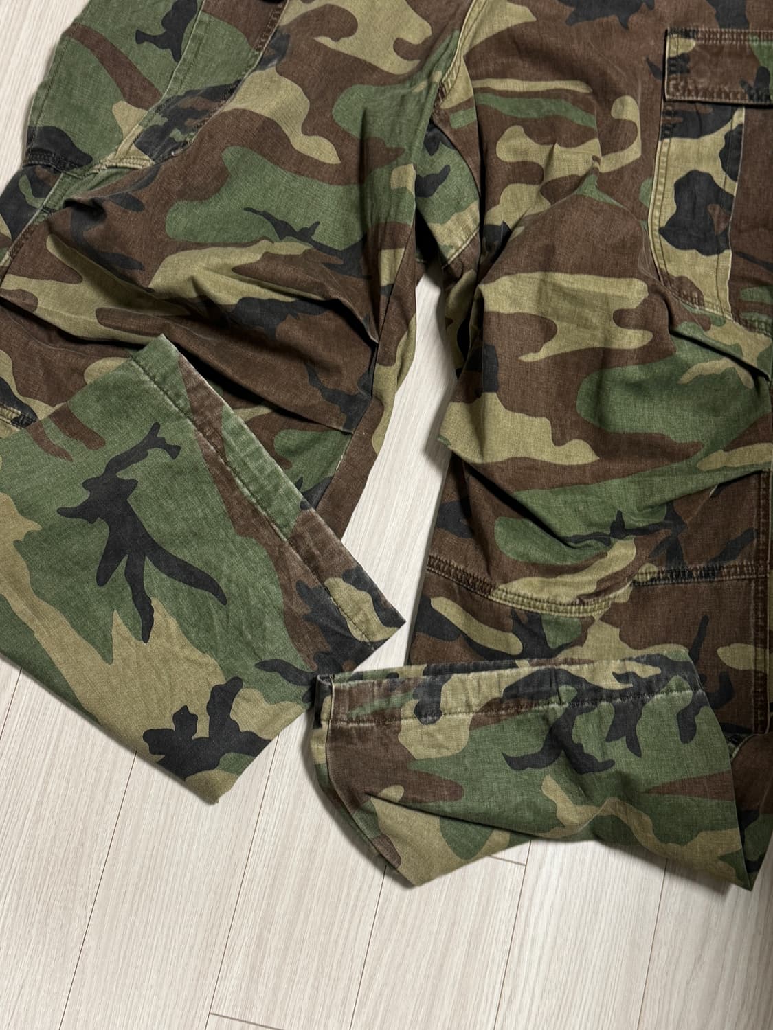 [3] 노드 Stone Washed 카고 팬츠 카모 상품이미지4