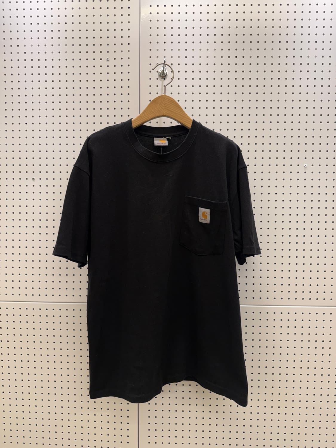 칼하트 K87 포켓 반팔 티셔츠 블랙 U1503 상품이미지2