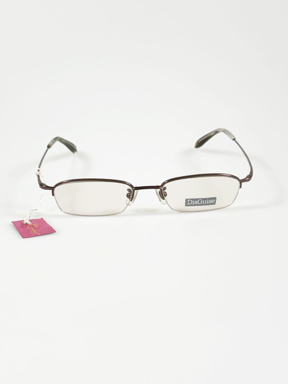 DisGuise 반무테 스퀘어 메탈 프레임 빈티지 안경 상품이미지2