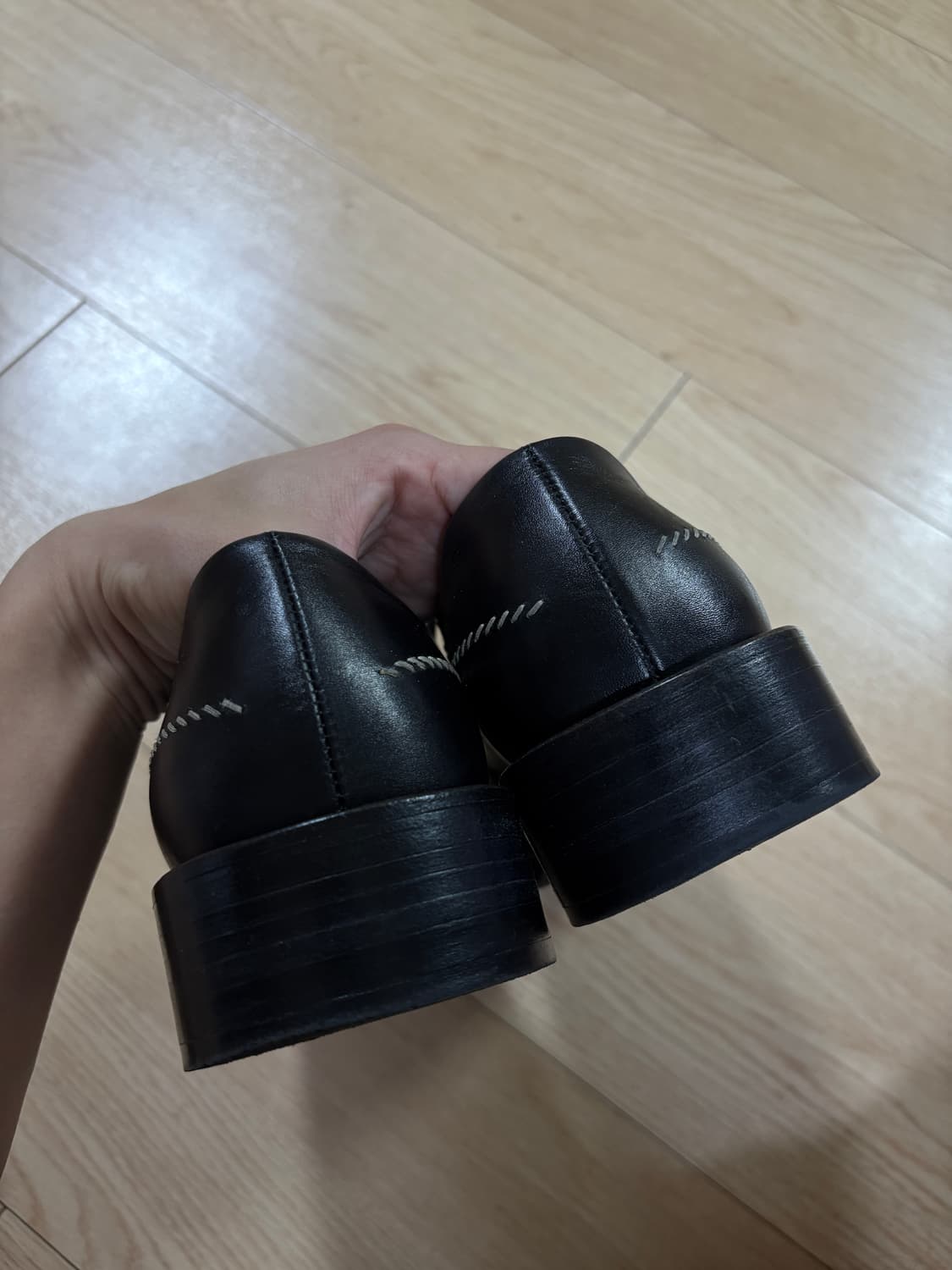 [270] 포스트 아카이브 팩션 사시코 더비 블랙 상품이미지6