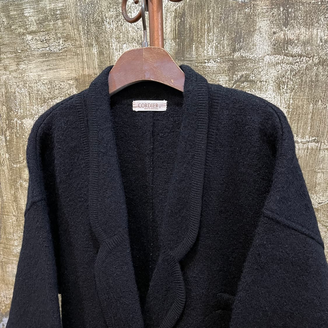 코르디에 펠트 울 가디건 자켓 상품이미지3