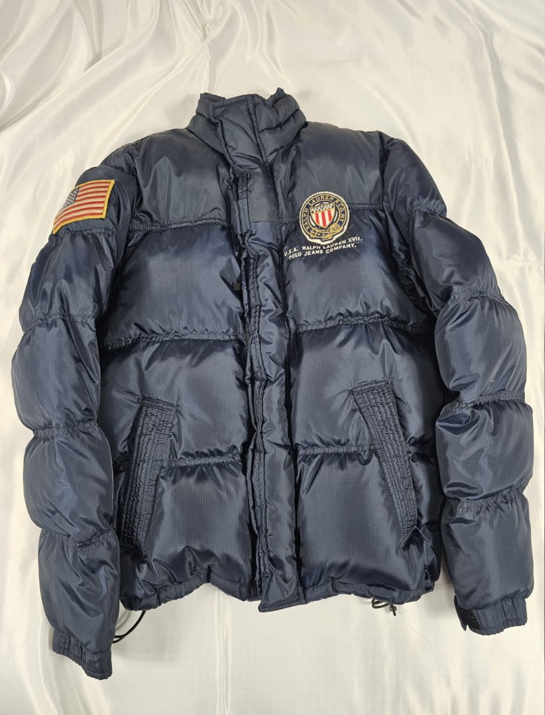 폴로 성조기 패딩 상품이미지1