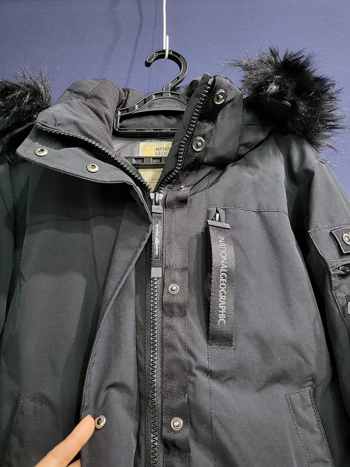 네셔널지오그래픽 덕다운 항공패딩 상품이미지2