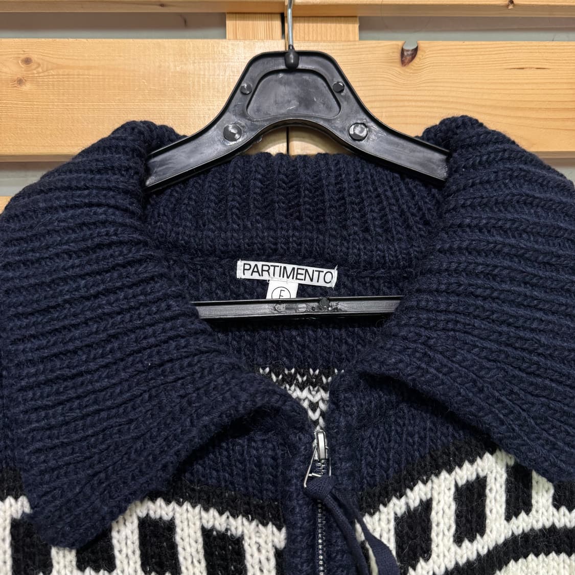 파르티멘토 니트집업 상품이미지2