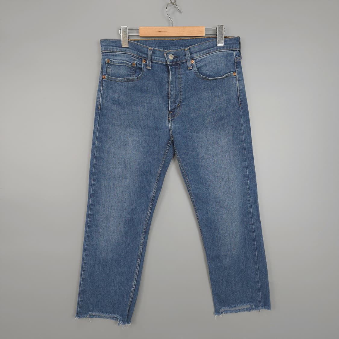 리바이스 Levi's 컷오프 7부 크롭진 W32 L32 상품이미지1