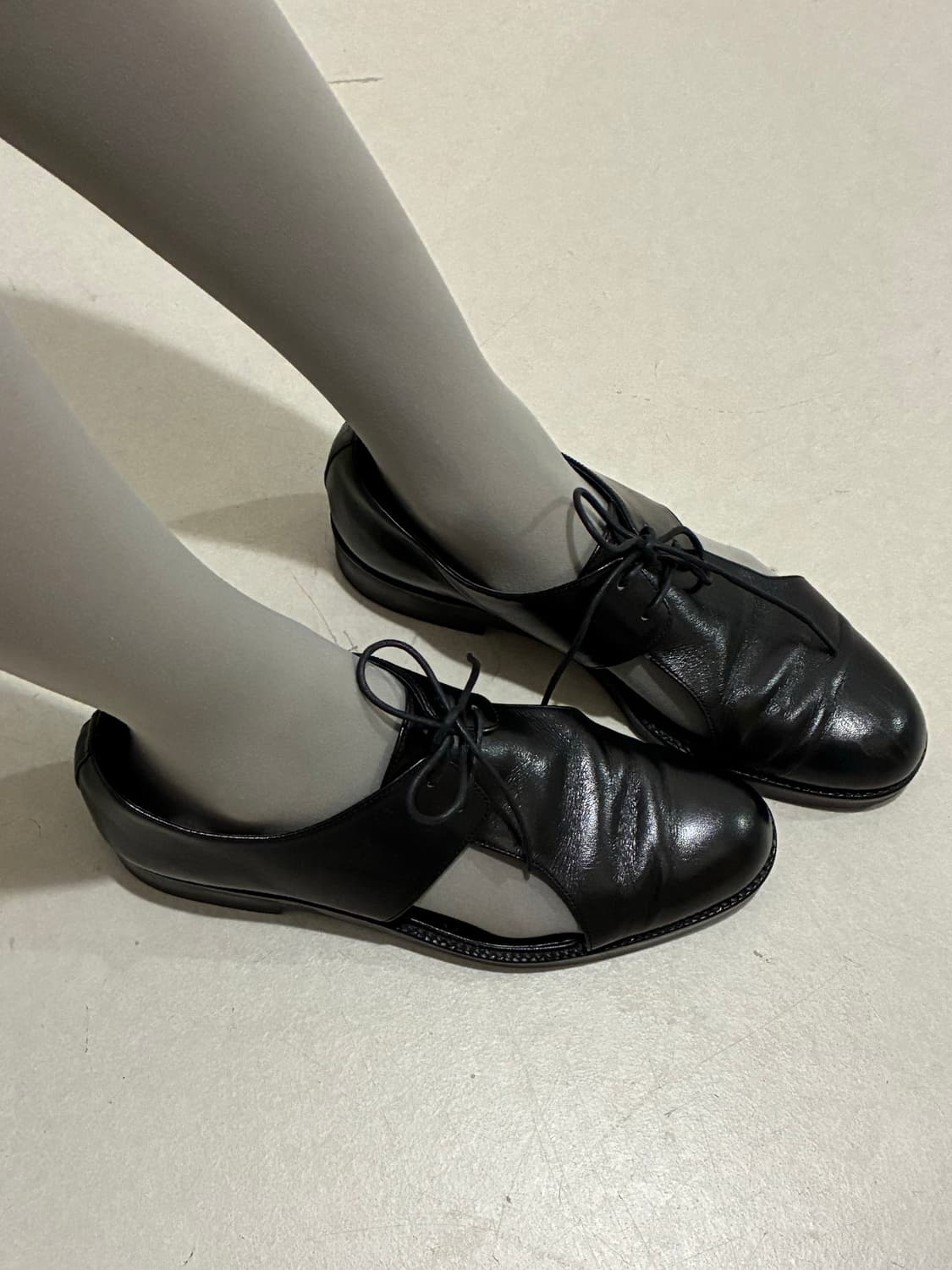 꼼데가르송 트리콧 구두 상품이미지5