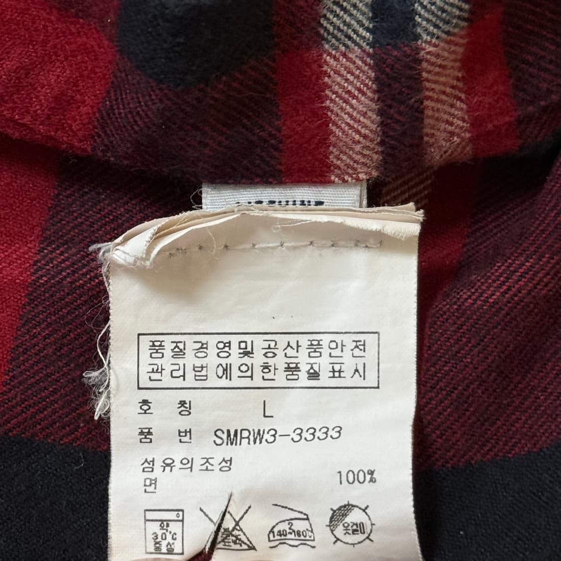 폴로 랄프로렌 체크셔츠 L 상품이미지7
