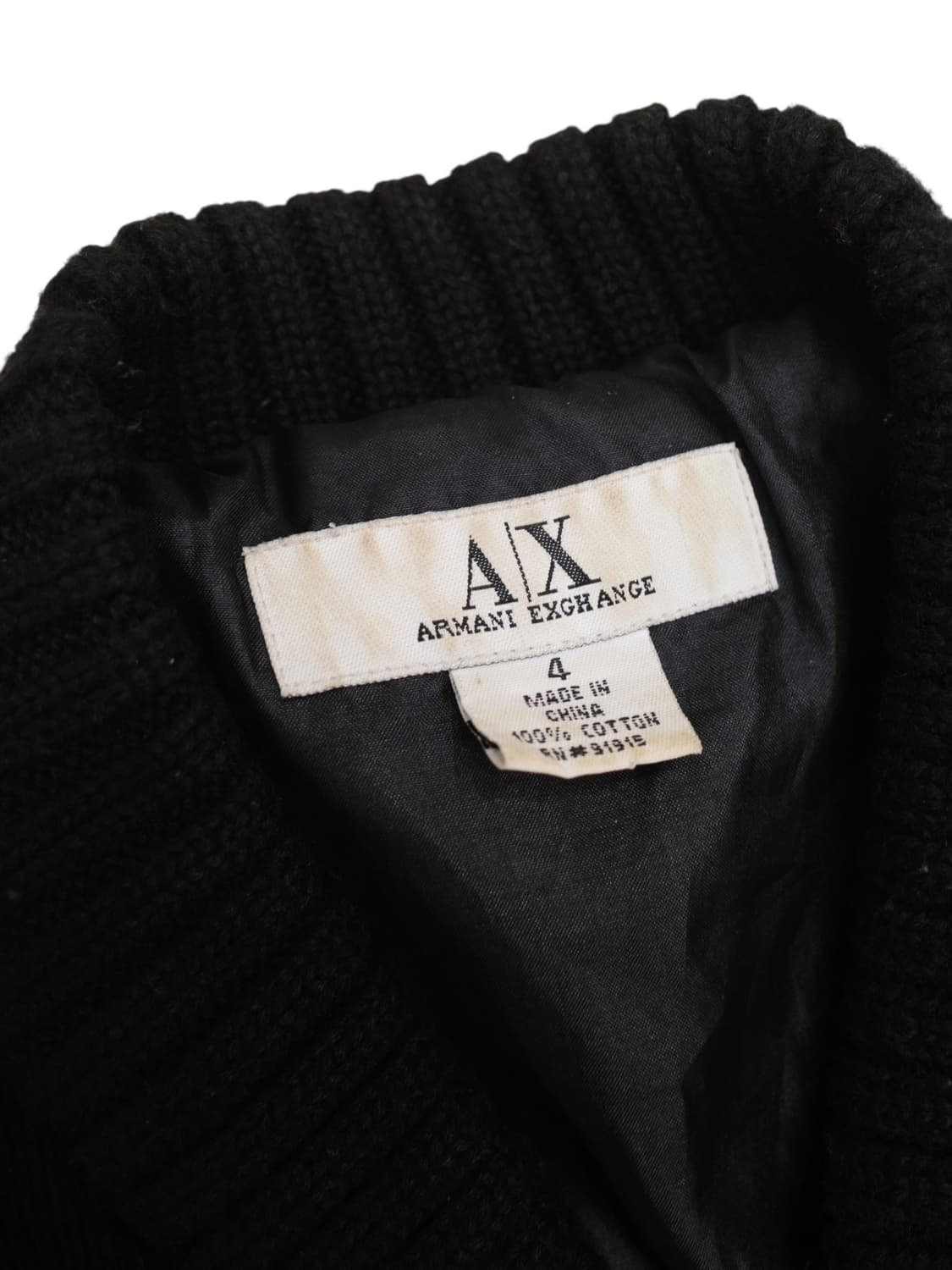 00‘s 알마니 익스체인지 코듀로이 블루종 상품이미지5