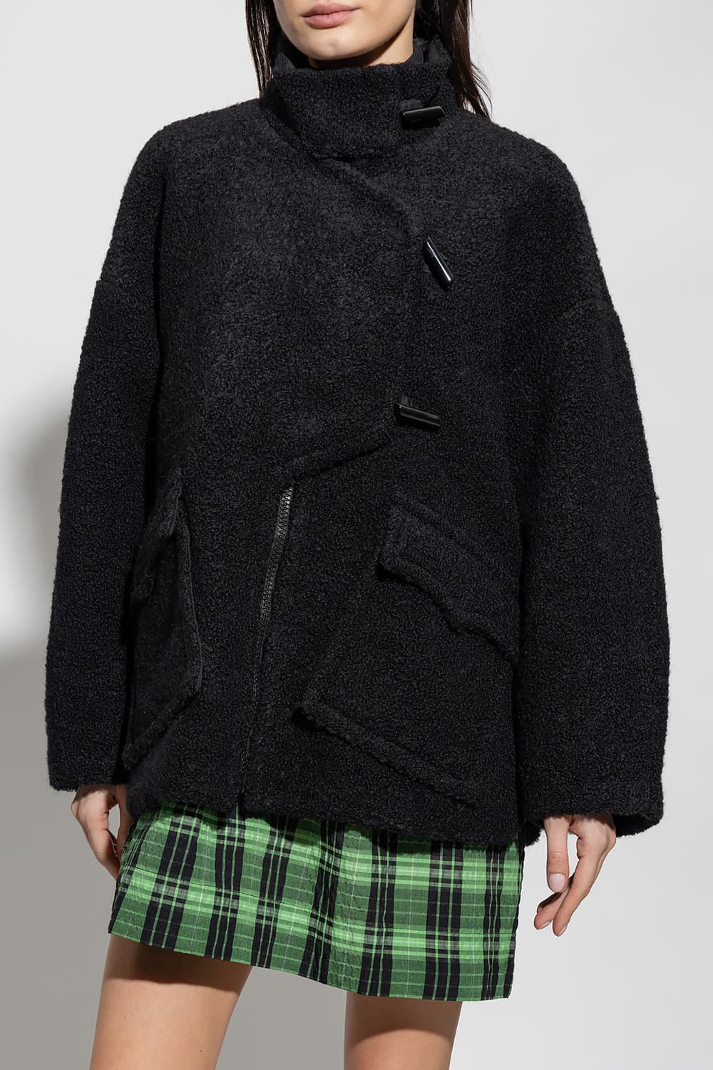 GANNI 가니 부클 울 자켓 상품이미지1