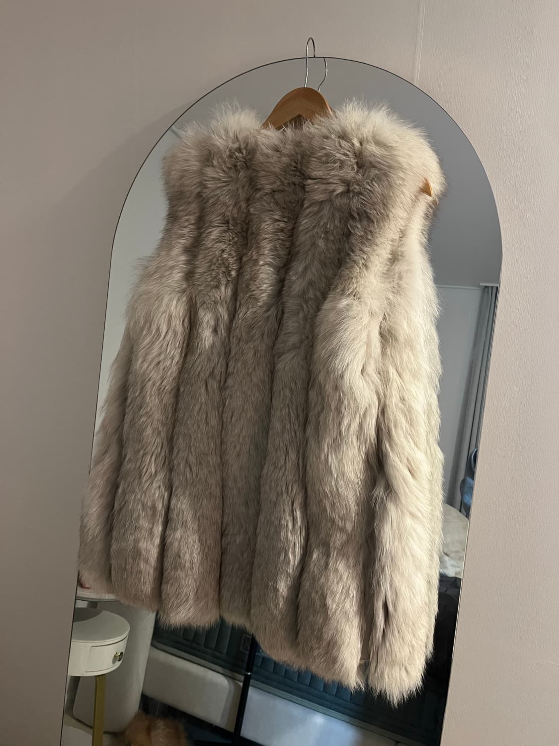 사가폭스 퍼베스트 퍼코트 상품이미지2