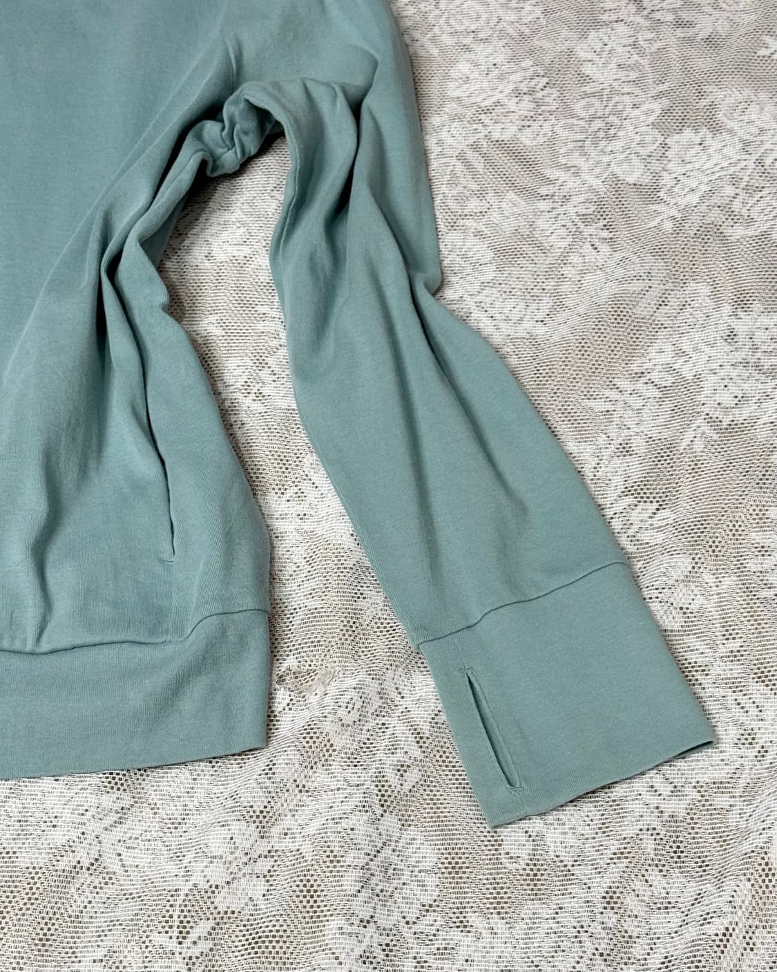 민트 핸드워머 후드 집업 상품이미지3