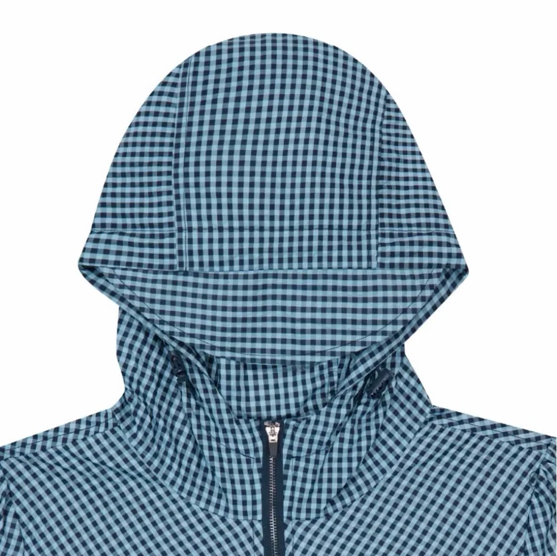 헤레틱 VOLUME NYLON JACKET / check-blue 상품이미지6