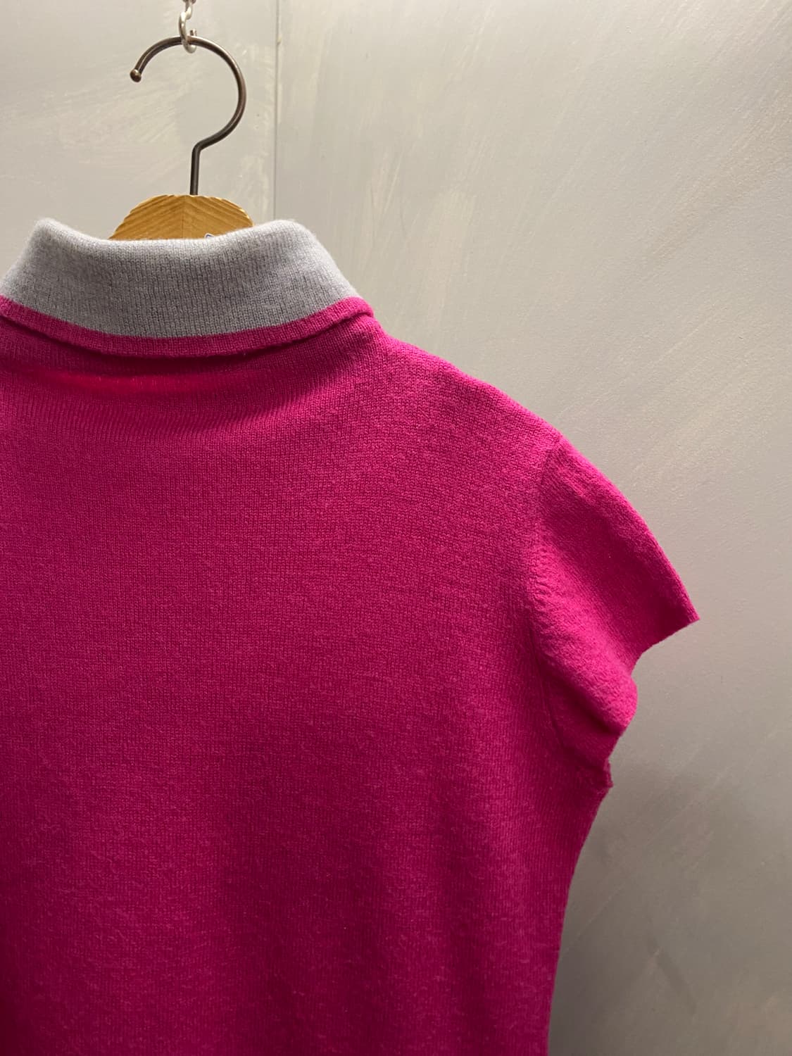 일본빈티지 반팔 니트 상품이미지4