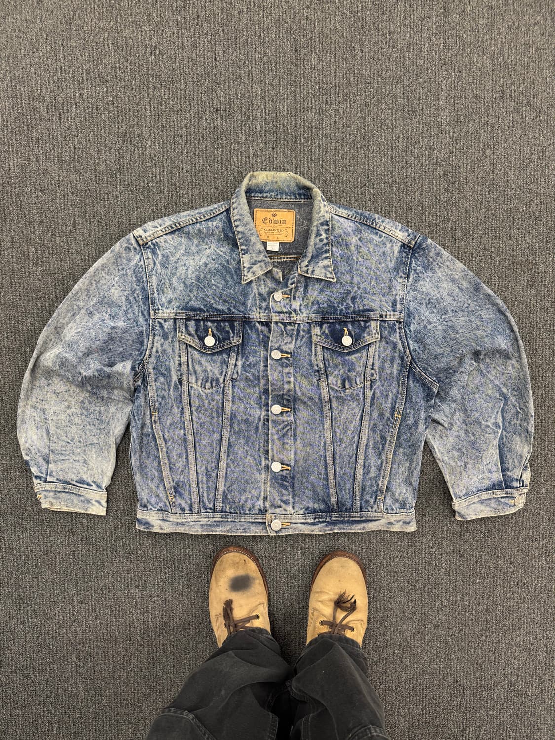 90’s 에드윈 빈티지 데님자켓 상품이미지1