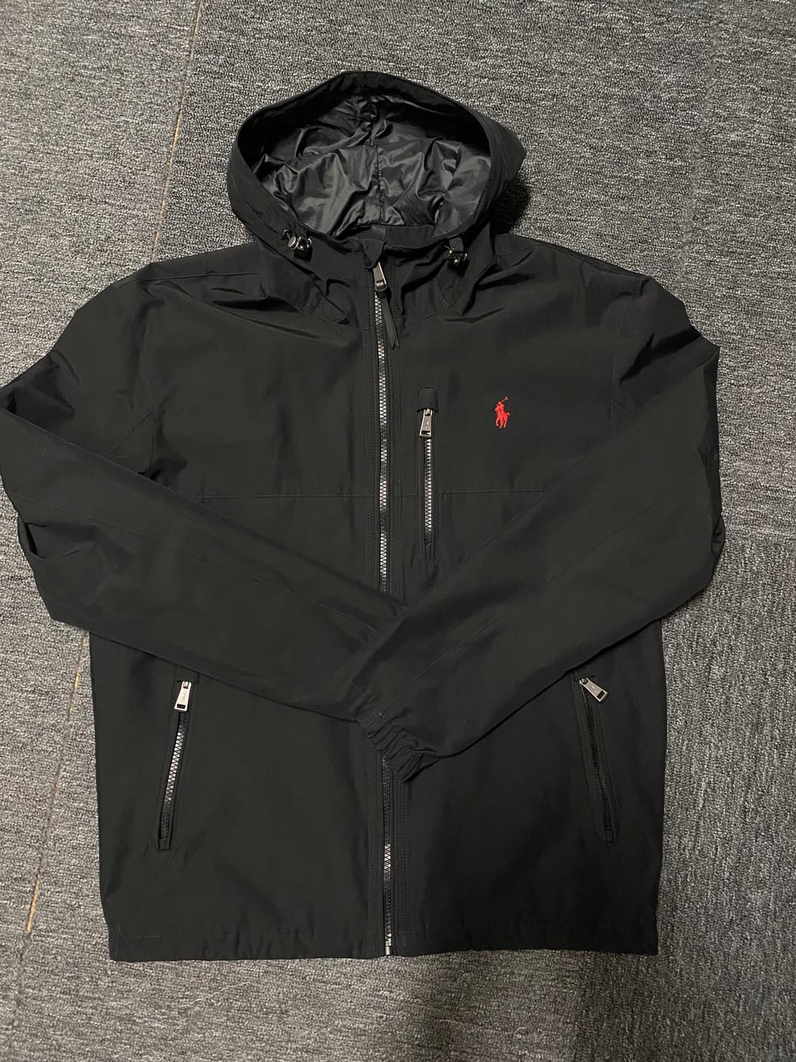 최신형QR택 폴로 바람막이 소프 자켓 정리 상품이미지1