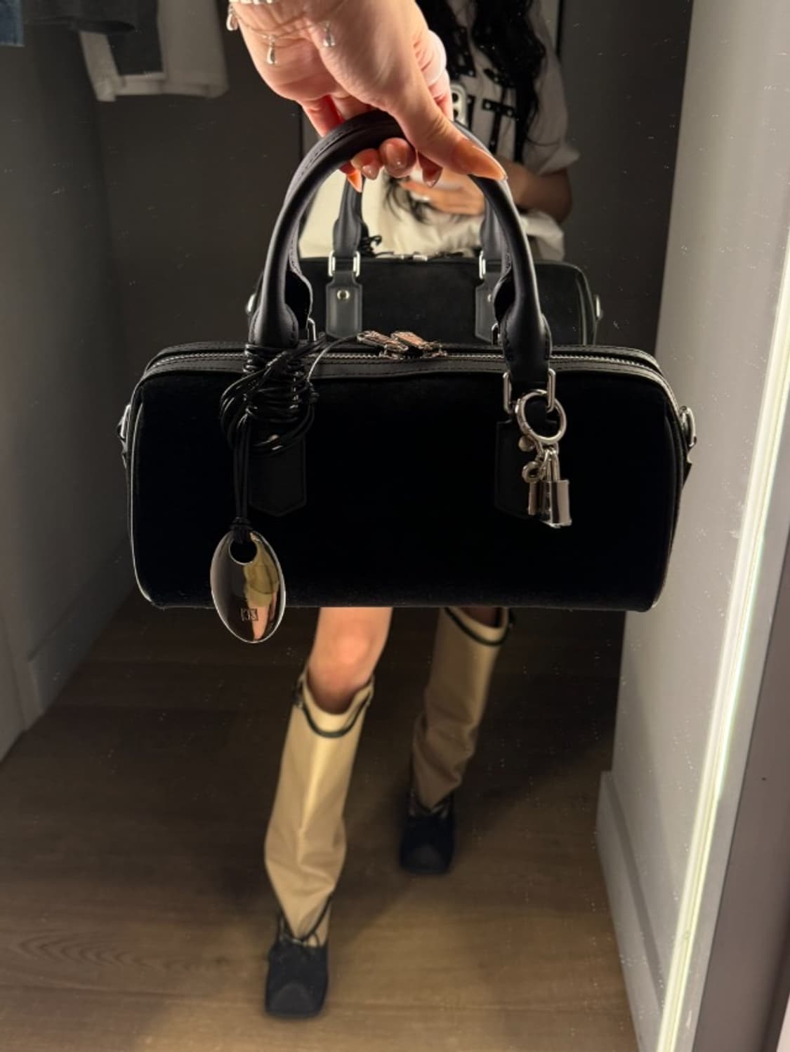 714센터 틸다백 스웨이드 상품이미지1