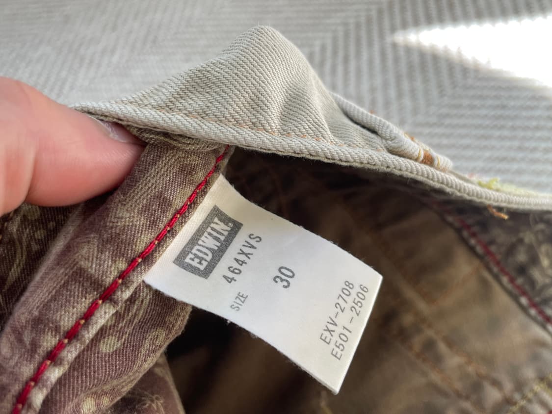 에드윈 EXV 웨스턴 데님팬츠  상품이미지4