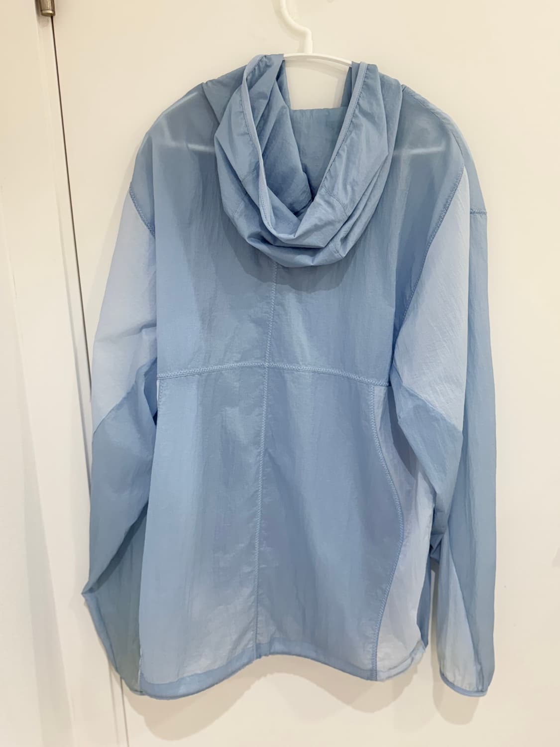 산산기어 패널드 자켓 스카이블루 24ss paneled jacket 상품이미지4
